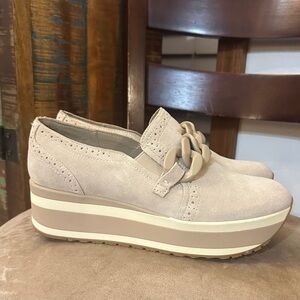 Dolce Vita Cream Platform Shoes